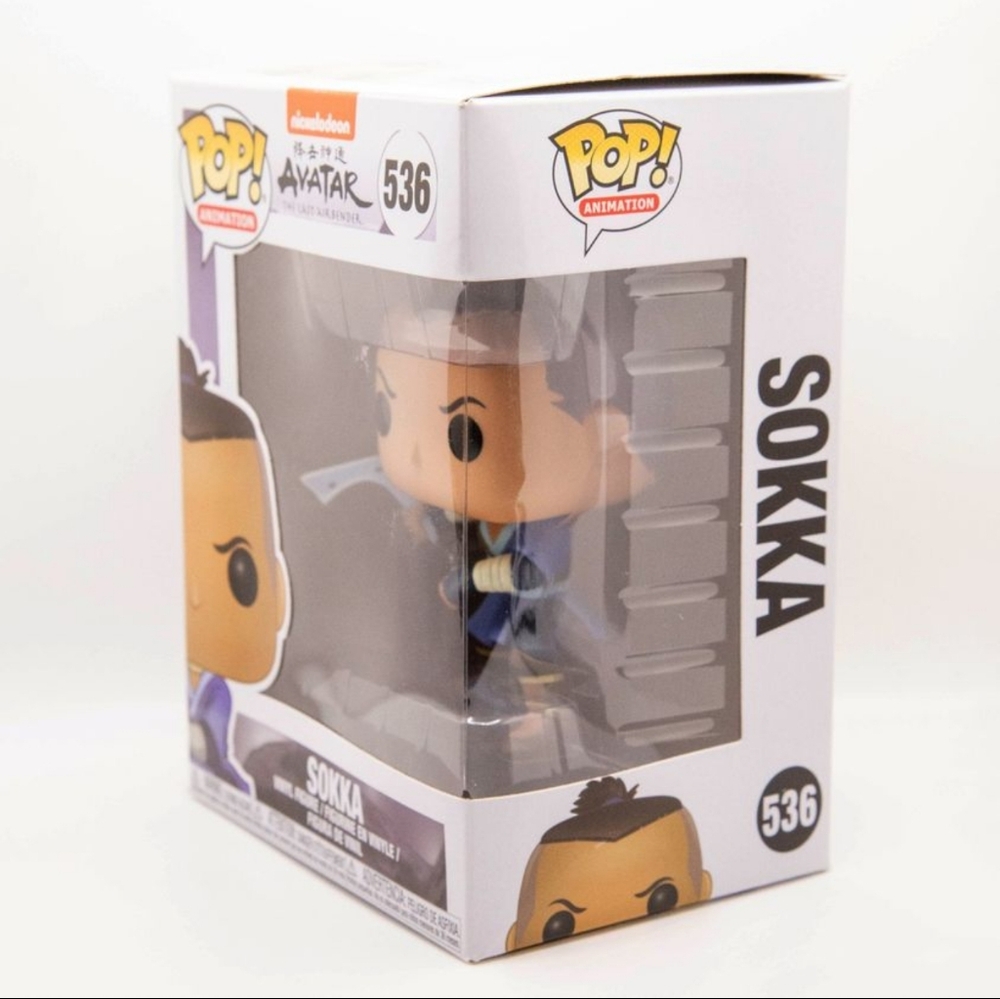 Funko Pops Nickelodeon Animation Avatar: The Last Airbender #536 Sokka (GUC) - Picture 2 of 7
